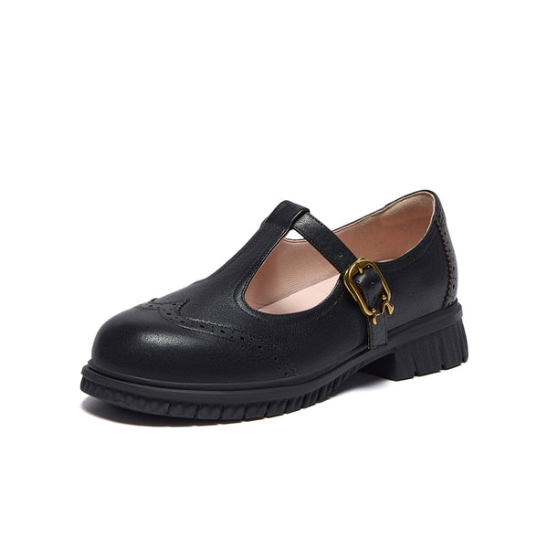 MIRABELL cowhide leather women's casual shoes (Women)