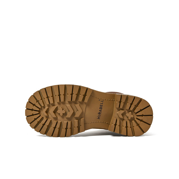 [MIRABELL x Winnie The Pooh] Cowhide leather/cow split leather casual shoes (Women)