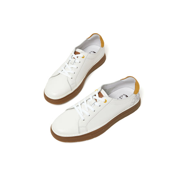 MIBRAELL x WinnieThePooh Cowhide/synthetic leather casual shoes (Men)