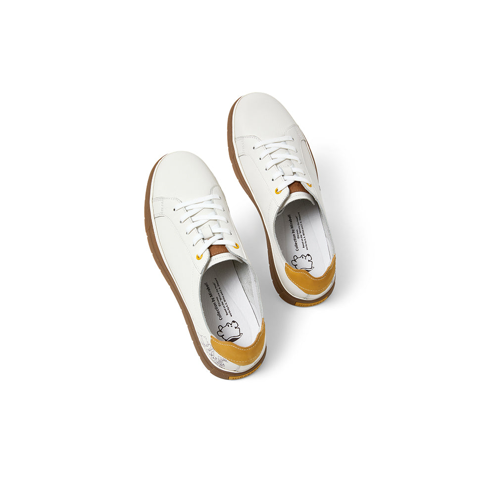 [MIRABELL x Winnie The Pooh] Cowhide/Synthetic Leather Casual Shoes (Men)