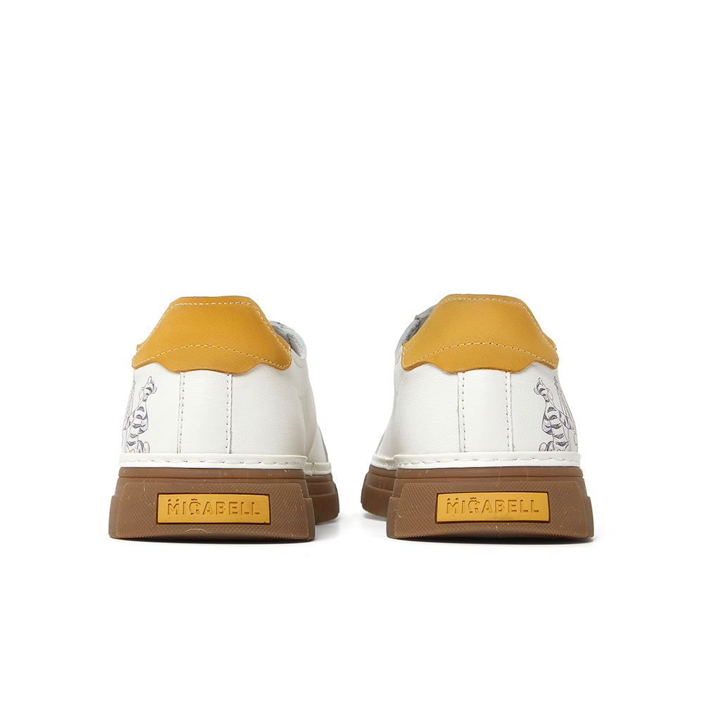 [MIRABELL x Winnie The Pooh] Cowhide/Synthetic Leather Casual Shoes (Men)