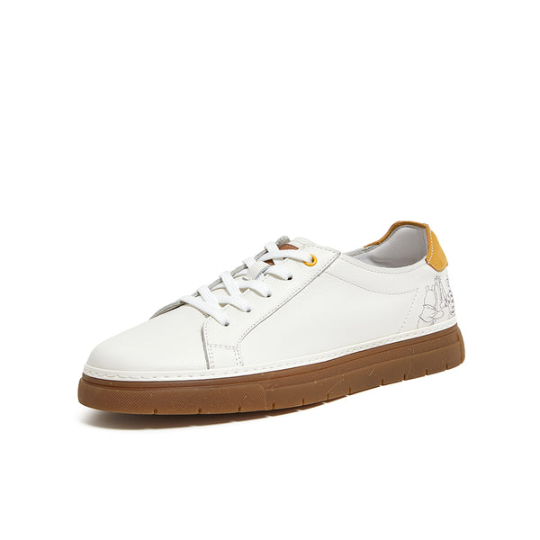 MIBRAELL x WinnieThePooh Cowhide/synthetic leather casual shoes (Men)