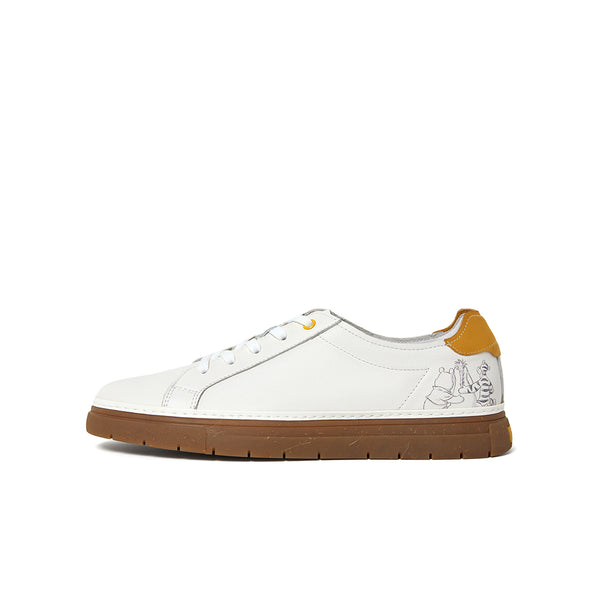 MIBRAELL x WinnieThePooh Cowhide/synthetic leather casual shoes (Men)