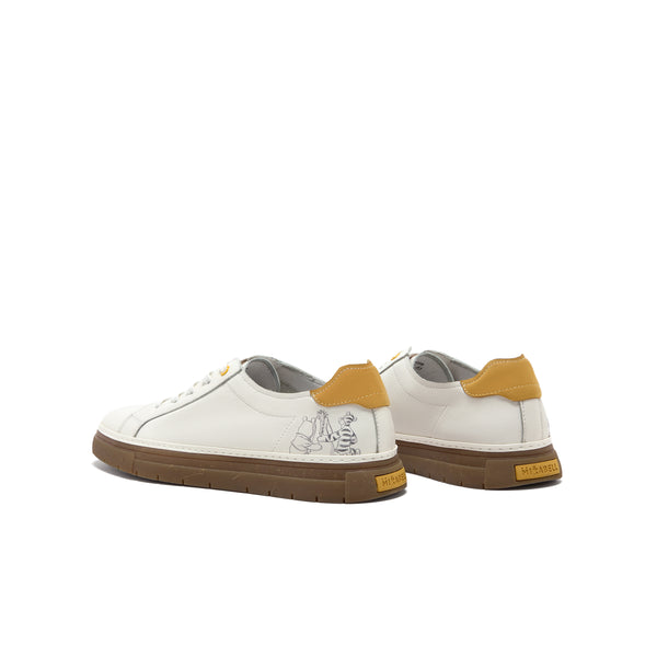 [MIRABELL x Winnie The Pooh] Cowhide/synthetic leather men's casual shoes (Men)