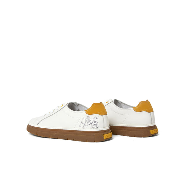MIBRAELL x WinnieThePooh Cowhide/synthetic leather casual shoes (Men)