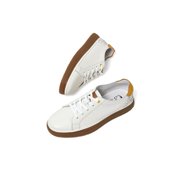 MIBRAELL x WinnieThePooh Cowhide/synthetic leather casual shoes (Men)