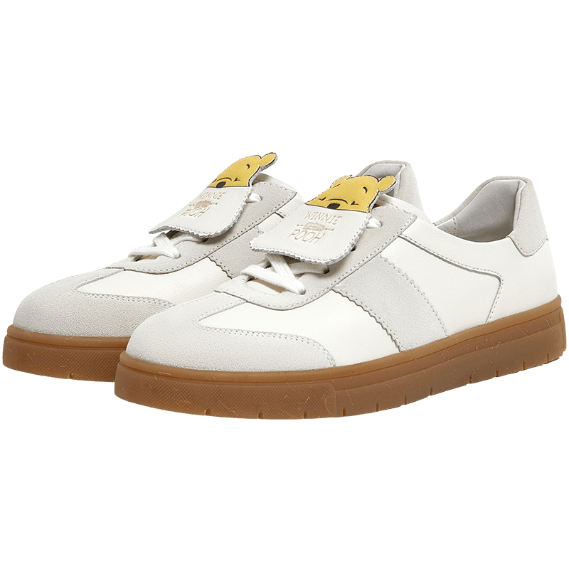 [MIRABELL x Winnie The Pooh] Cowhide Leather/Cow Split Leather Shoes (Women)