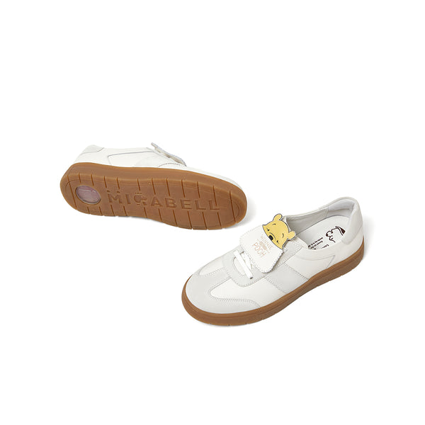 MIRABELL x  WinnieThePooh Cowhide leather/cow split leather shoes (Women)