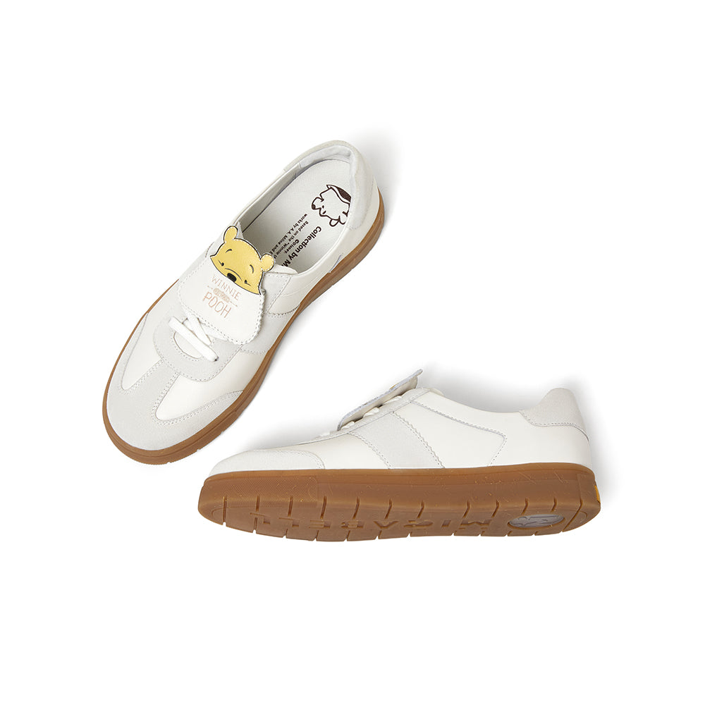 [MIRABELL x Winnie The Pooh] Cowhide Leather/Cow Split Leather Shoes (Women)