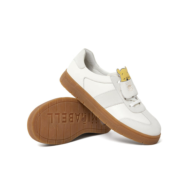 MIRABELL x  WinnieThePooh Cowhide leather/cow split leather shoes (Women)