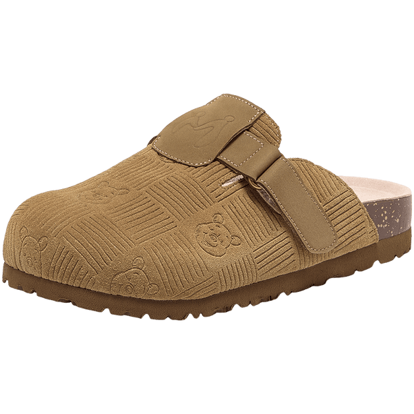 [MIRABELL x Winnie The Pooh] Cow split leather/cow leather women's casual shoes (Women)