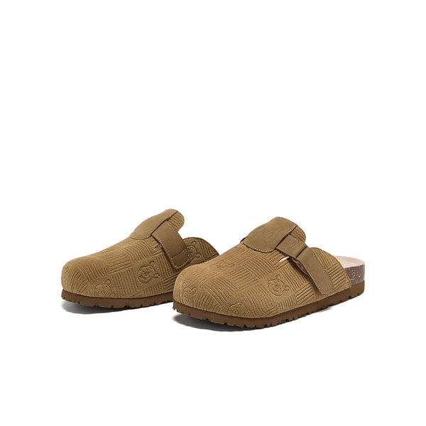 [MIRABELL x Winnie The Pooh] Cow split leather/cow leather women's casual shoes (Women)