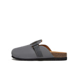 MIRABELL Cow Split Leather Mules (Men)