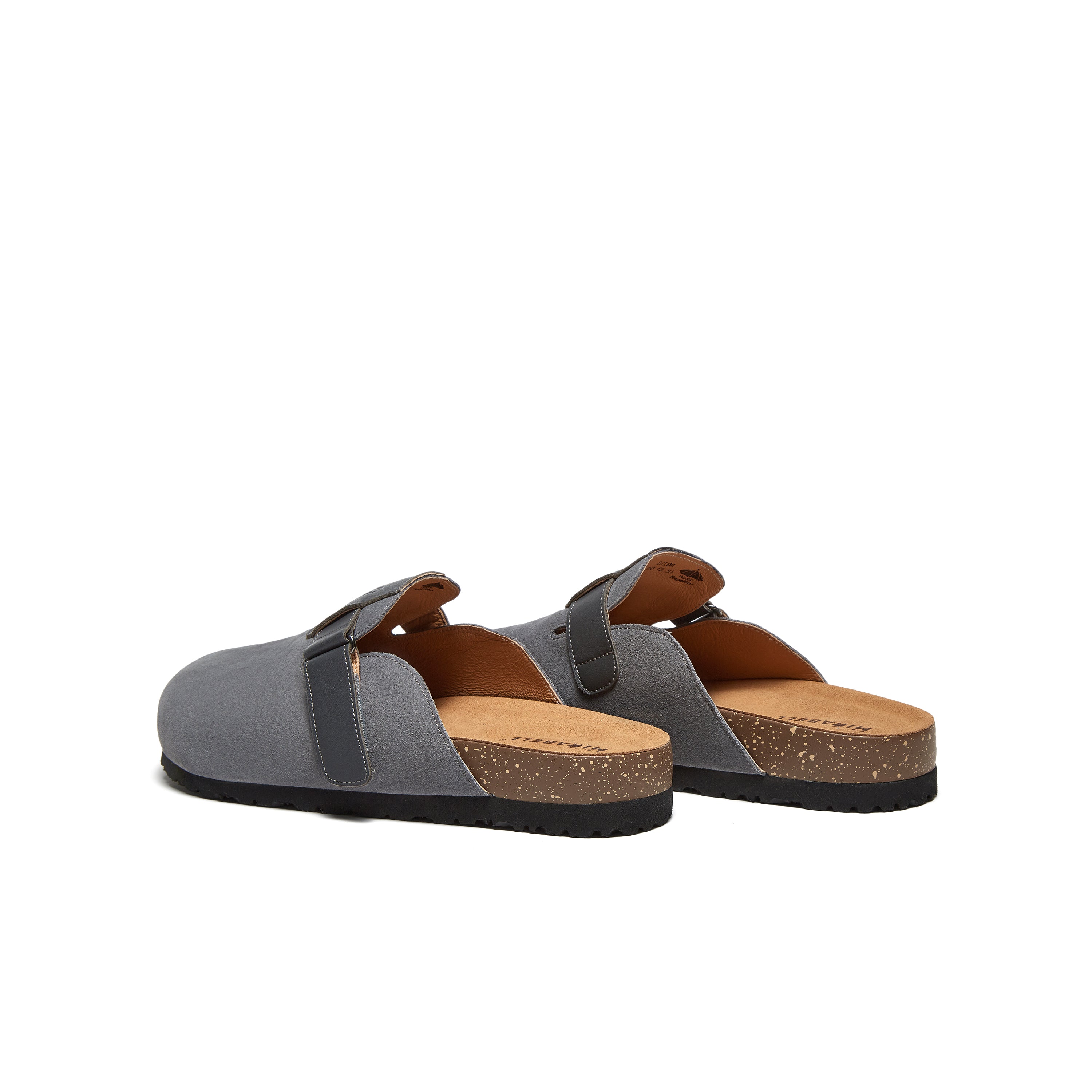 MIRABELL Cow Split Leather Mules (Men)