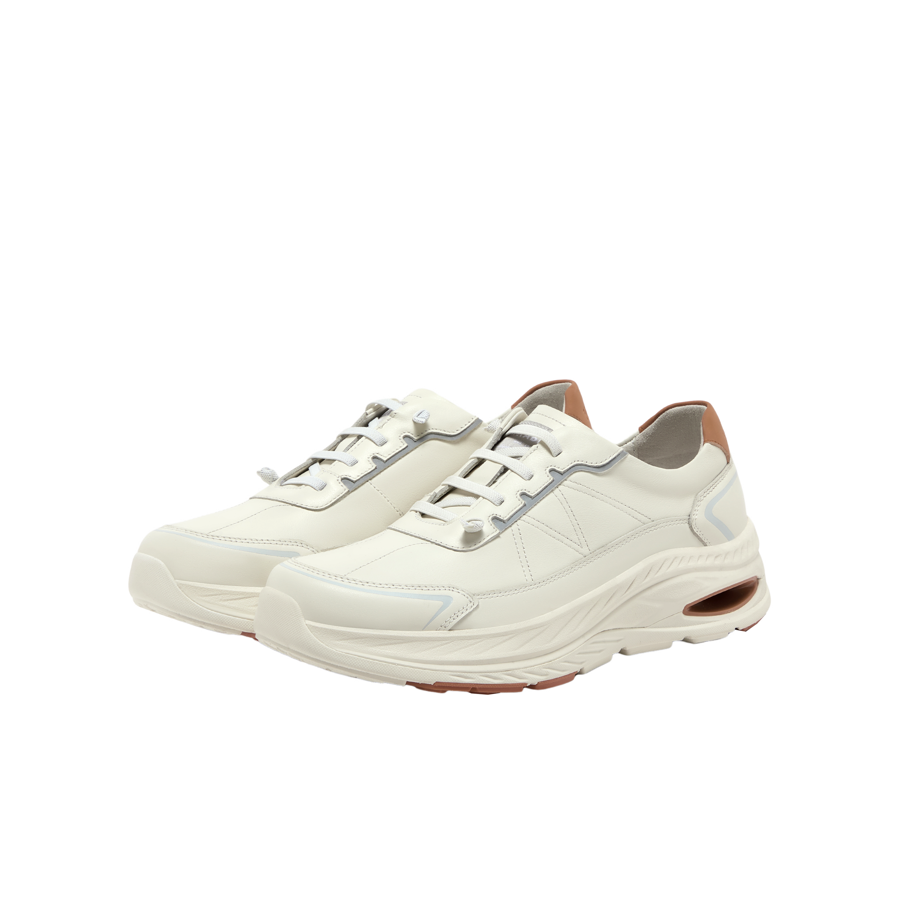 MIRABELL Cowhide/Synthetic Leather Comfortable Sports Shoes (Men)