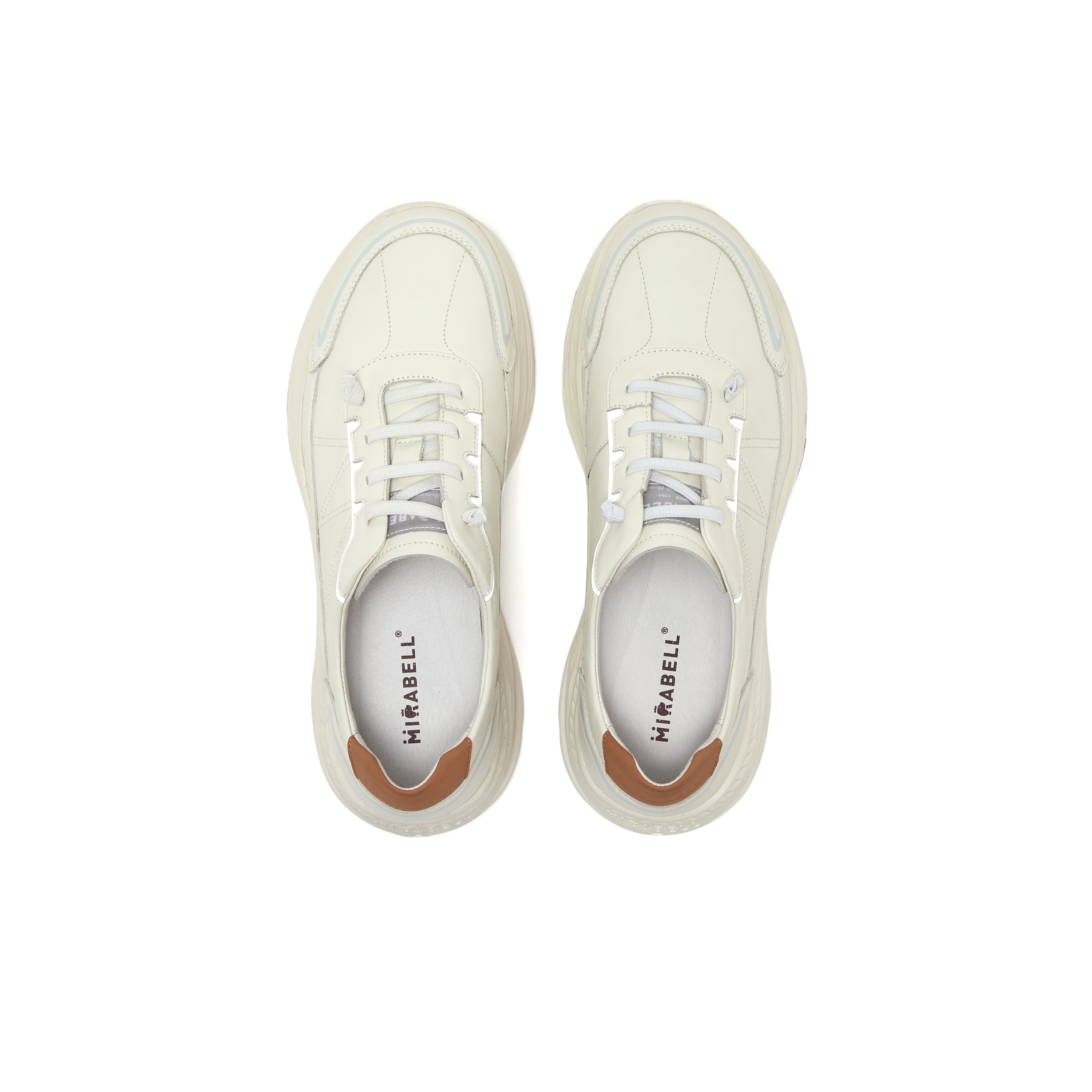 MIRABELL Cowhide/Synthetic Leather Comfortable Sports Shoes (Men)