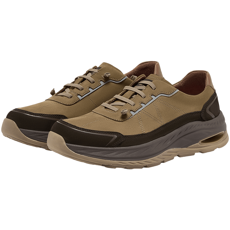 MIRABELL Cowhide/Synthetic Leather Comfortable Sports Shoes (Men)