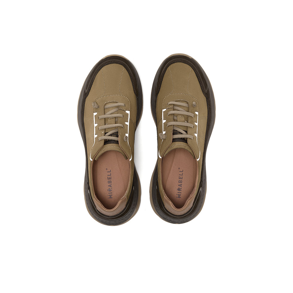 MIRABELL Cowhide/Synthetic Leather Comfortable Sports Shoes (Men)
