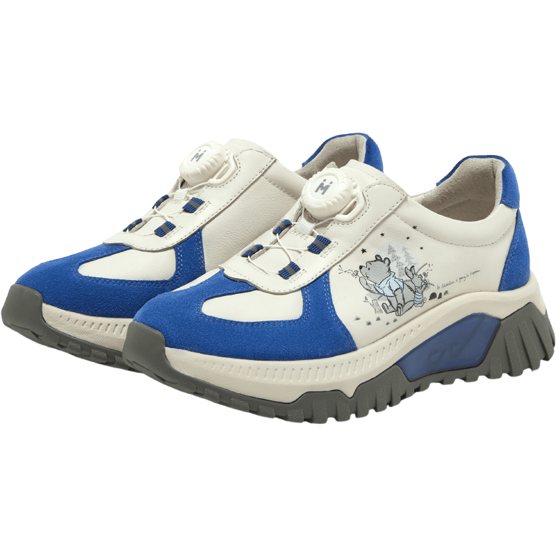 [MIRABELL x Winnie The Pooh] Cowhide/Synthetic Leather Casual Shoes (Women)