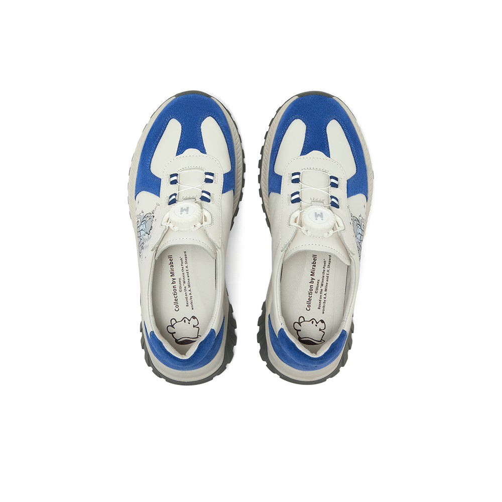 [MIRABELL x Winnie The Pooh] Cowhide/Synthetic Leather Casual Shoes (Women)