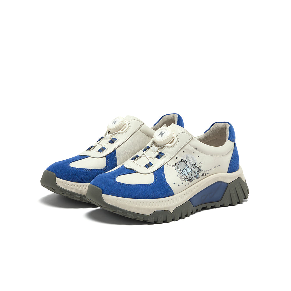 [MIRABELL x Winnie The Pooh] Cowhide/Synthetic Leather Casual Shoes (Women)