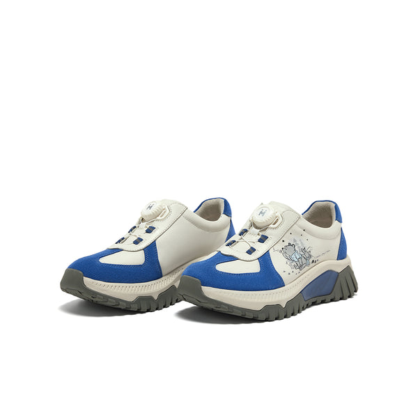 [MIRABELL x Winnie The Pooh] Cowhide/synthetic leather casual shoes (Women)