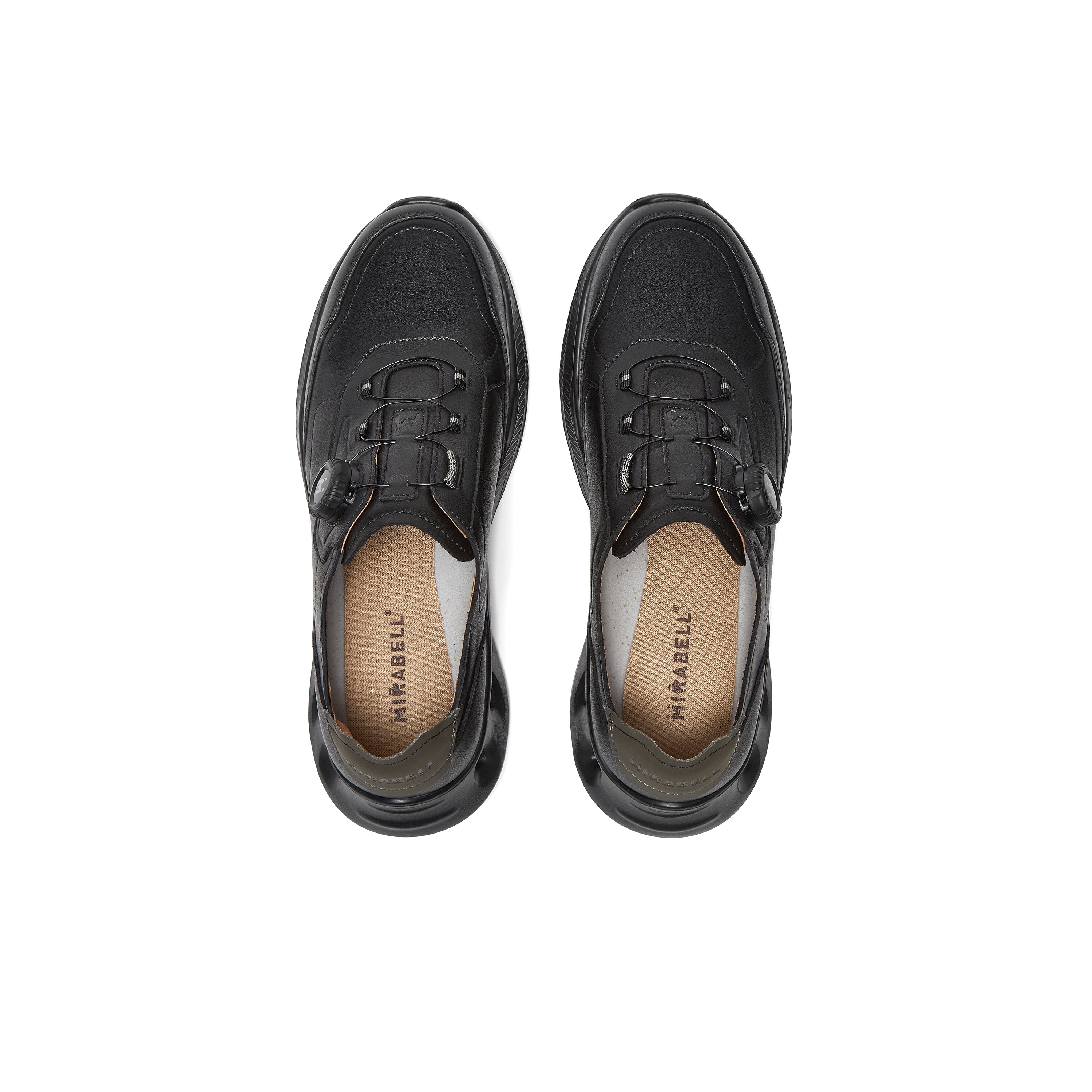 MIRABELL Cowhide/Synthetic Leather Comfortable Sports Shoes (Men)