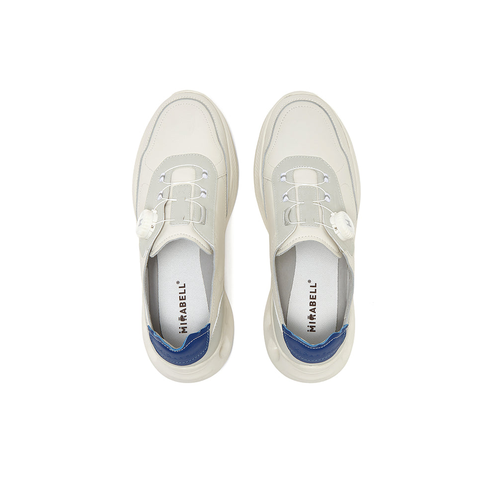 MIRABELL Cow Leather Synthetic Leather Sneakers (Men)