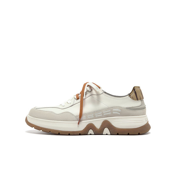 [MIRABELL x Winnie The Pooh] Cow leather/cow split leather/synthetic leather casual shoes (Men)