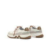 [MIRABELL x Winnie The Pooh] Cow leather/cow split leather/synthetic leather casual shoes (Men)