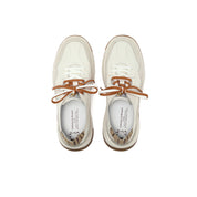 [MIRABELL x Winnie The Pooh] Cow leather/cow split leather/synthetic leather casual shoes (Men)