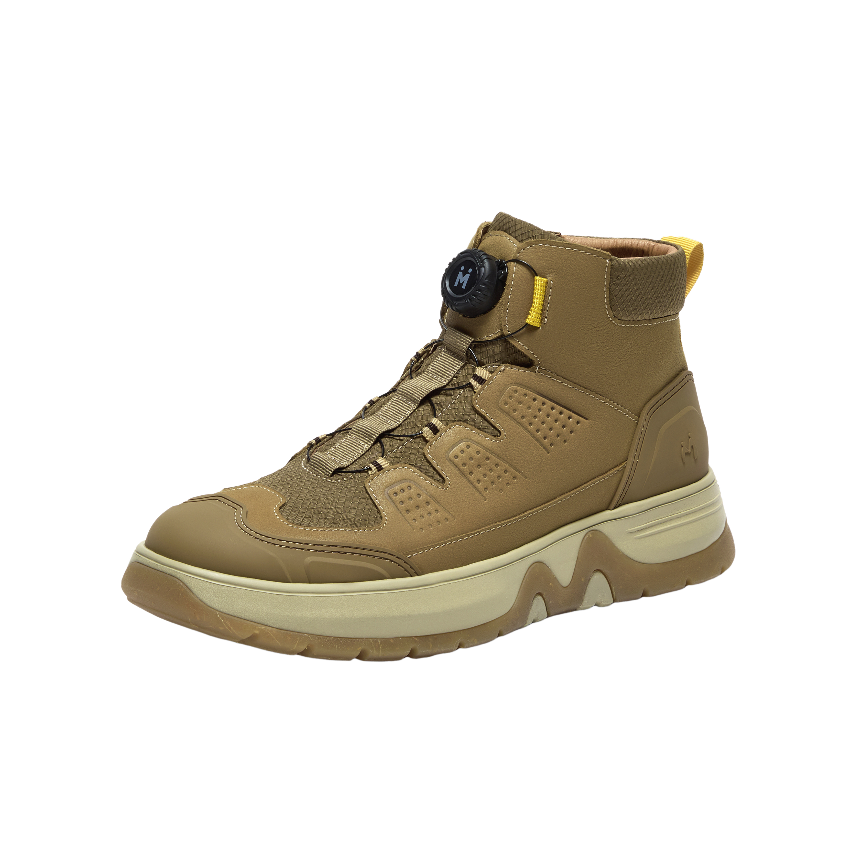 MIRABELL Cowhide Leather/Fabric Boot (Men)