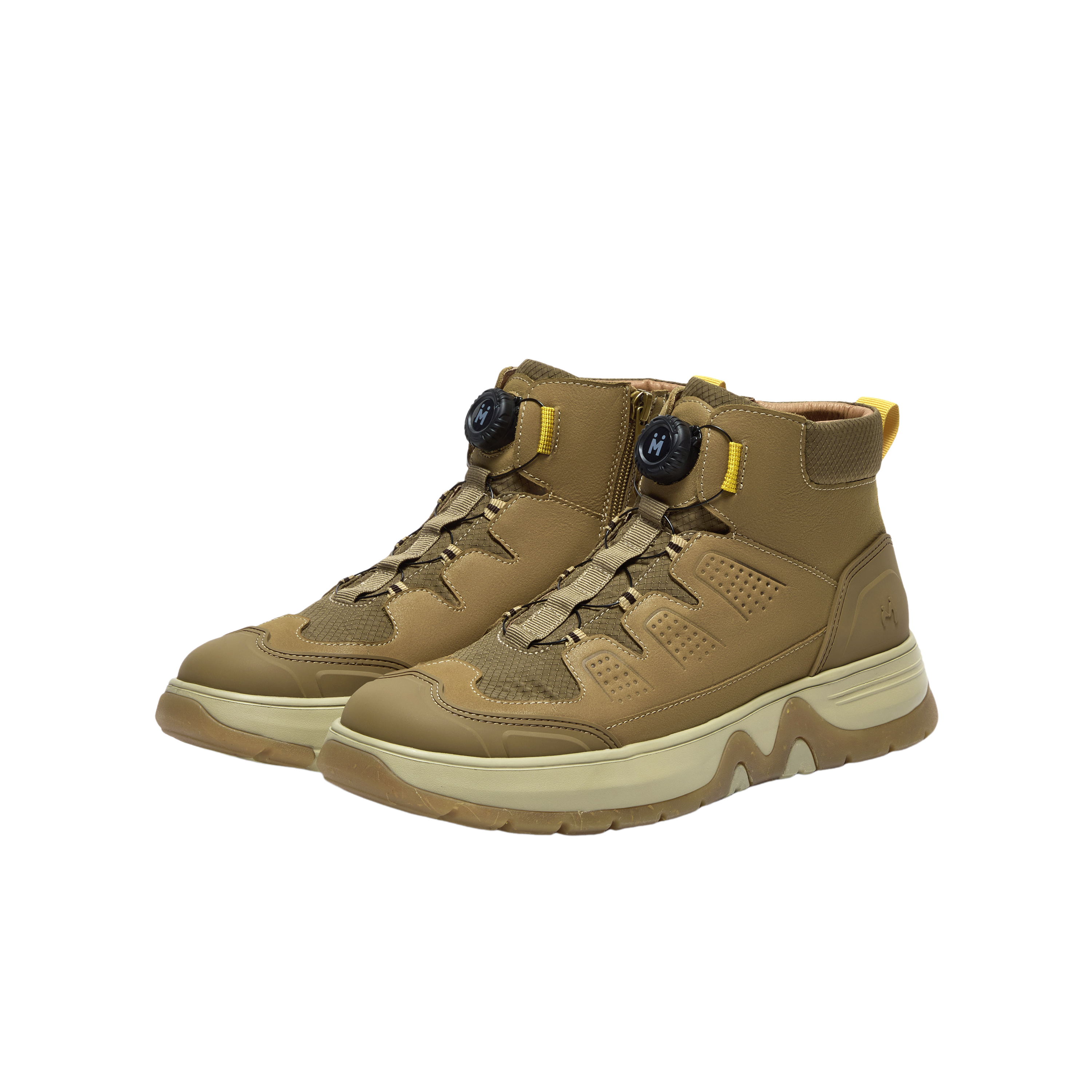 MIRABELL Cowhide Leather/Fabric Boot (Men)