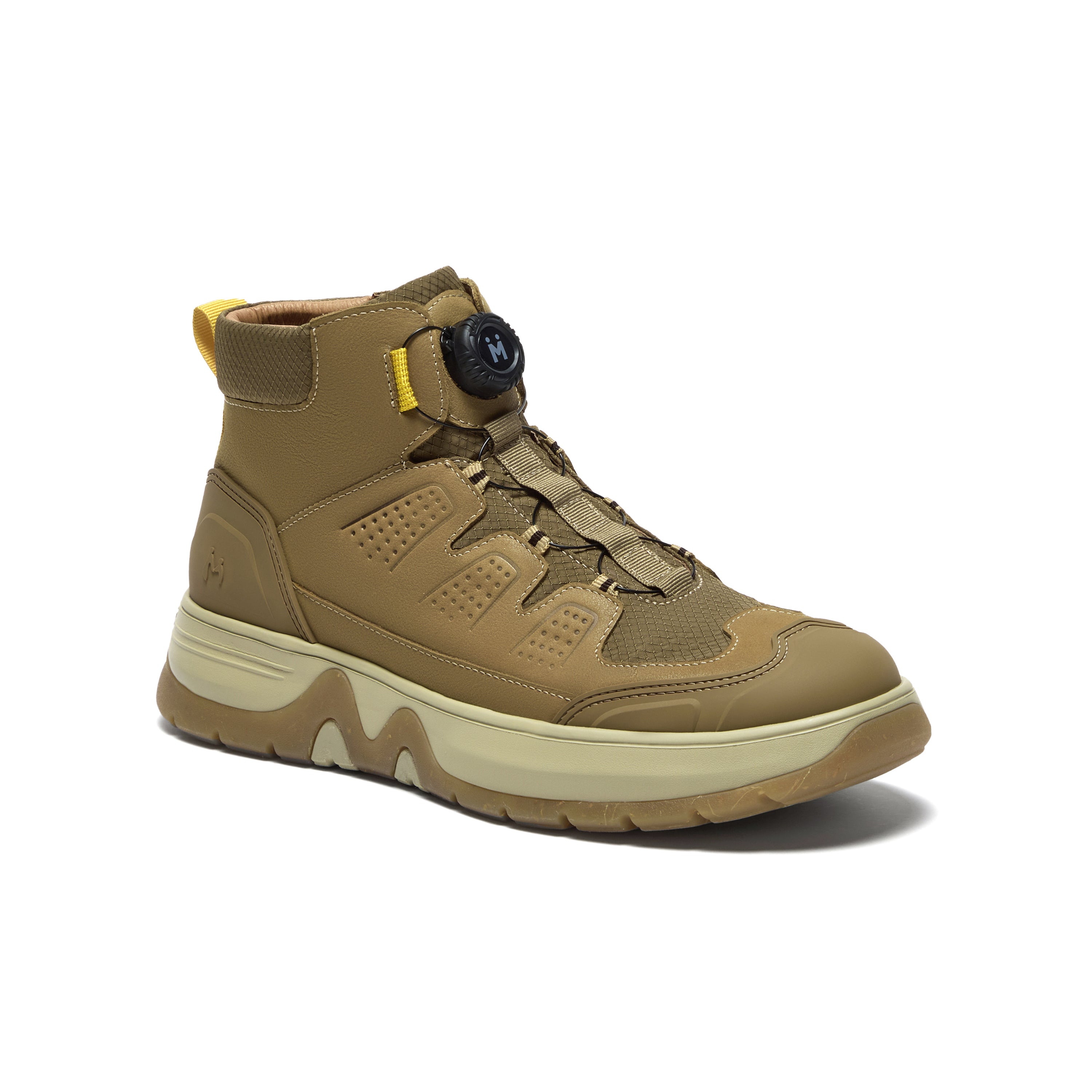 MIRABELL Cowhide Leather/Fabric Boot (Men)