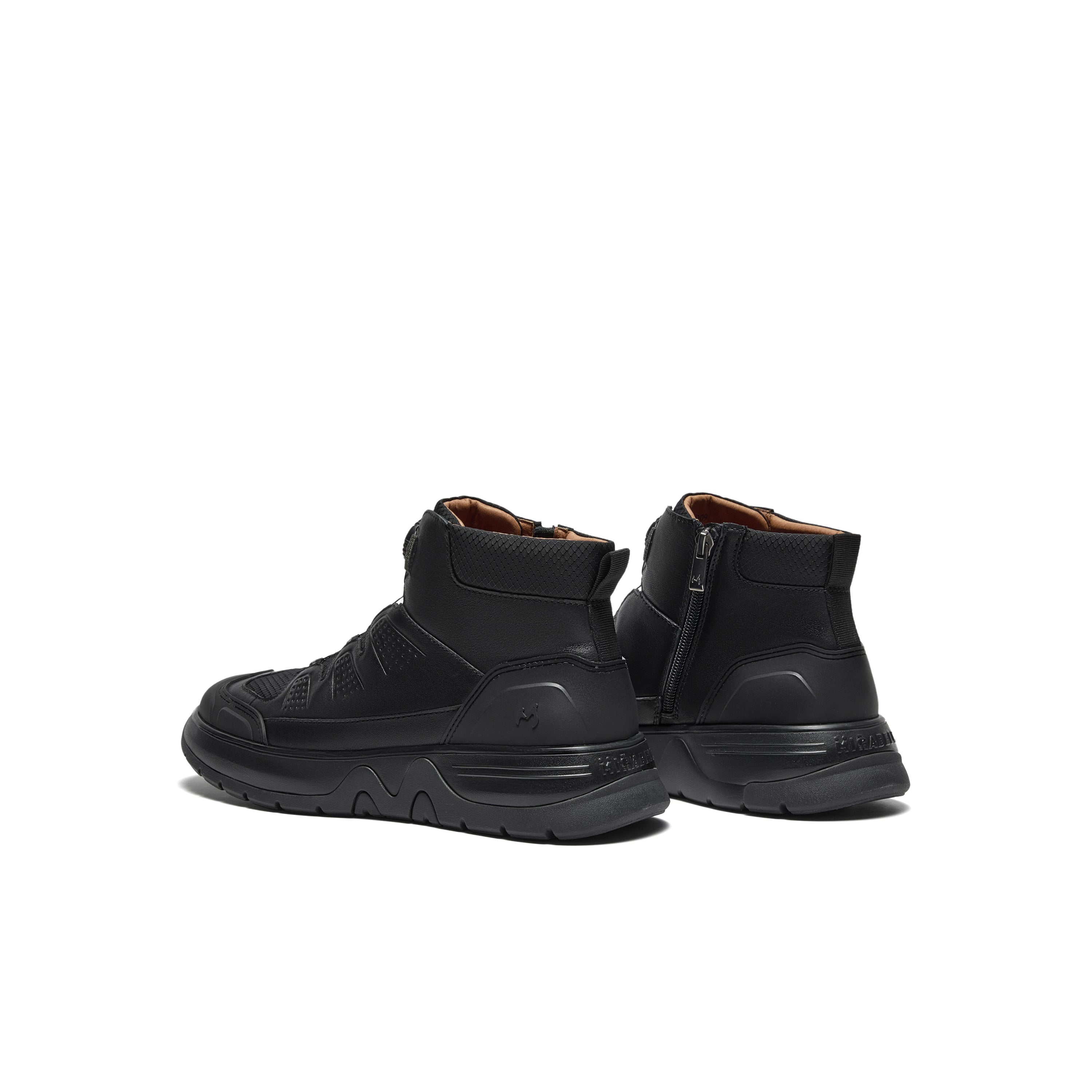 MIRABELL Cowhide Leather/Fabric Boot (Men)
