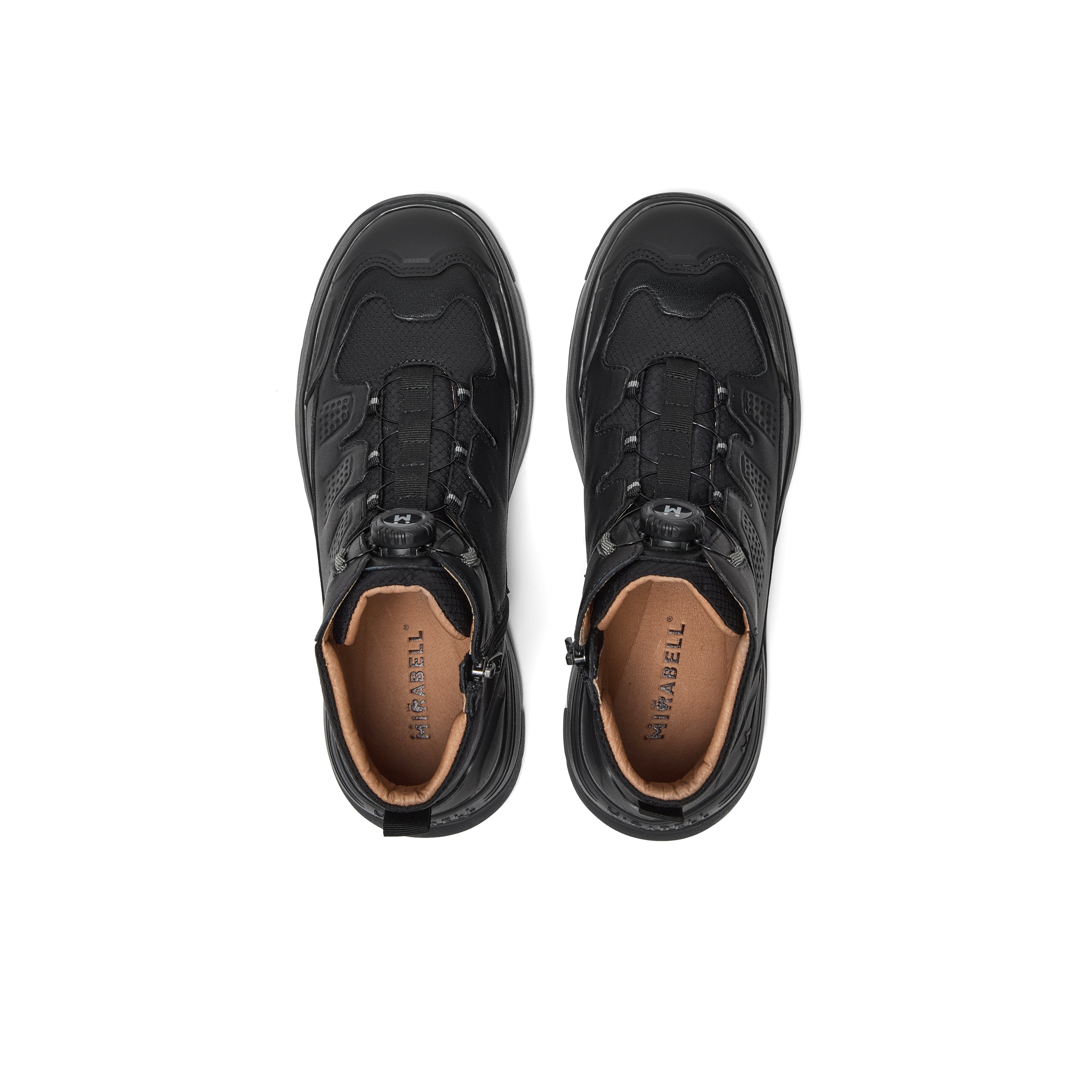 MIRABELL Cowhide Leather/Fabric Boot (Men)