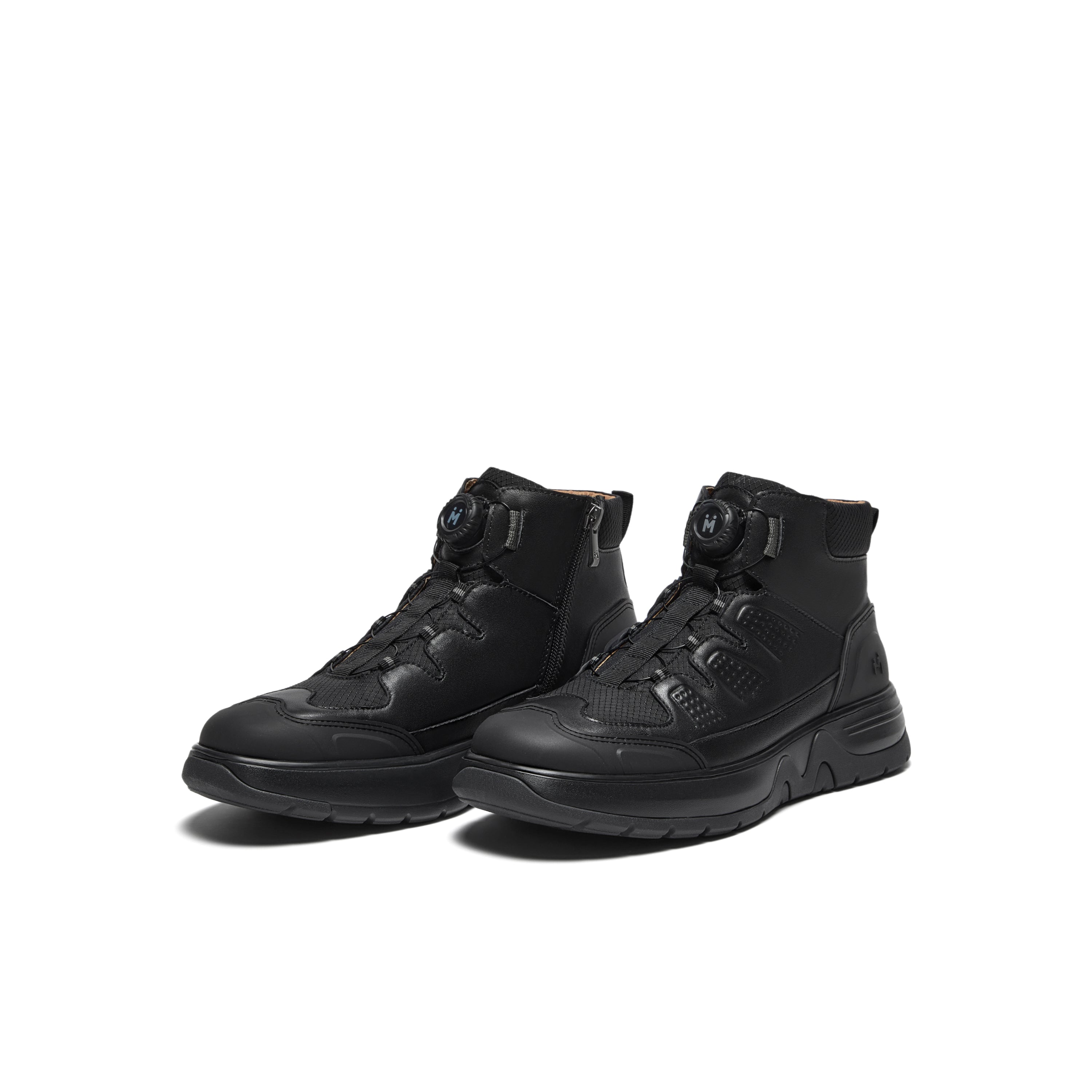 MIRABELL Cowhide Leather/Fabric Boot (Men)