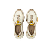 [MIRABELL x Winnie The Pooh] Cowhide Leather/Cow Split Leather/Fabric Comfortable Sports Shoes (Women)