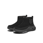 [MIRABELL x Winnie The Pooh] Cow Split Leather/Fabric Comfortable Boot (Women)