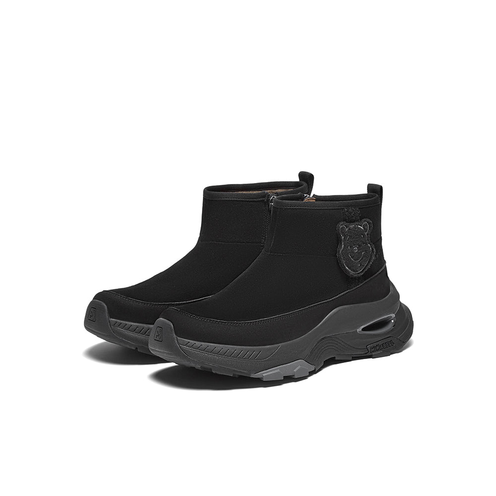 [MIRABELL x Winnie The Pooh] Cow split leather/cow leather/fabric comfortable sports shoes (Women)