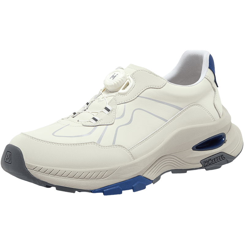 MIRABELL Cowhide/Synthetic Leather Comfortable Sports Shoes (Men)