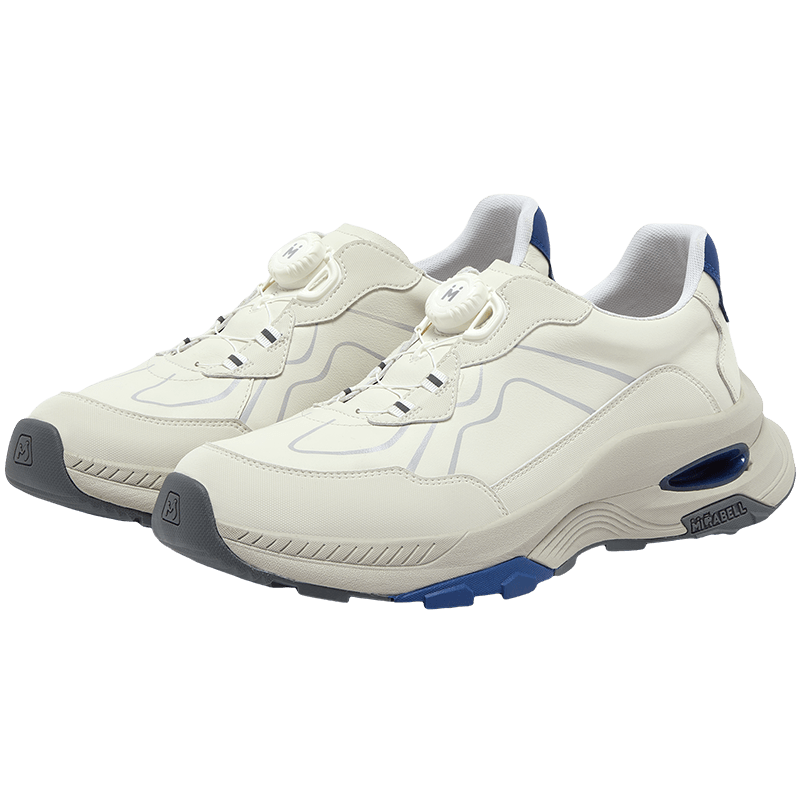 MIRABELL Cowhide/Synthetic Leather Comfortable Sports Shoes (Men)