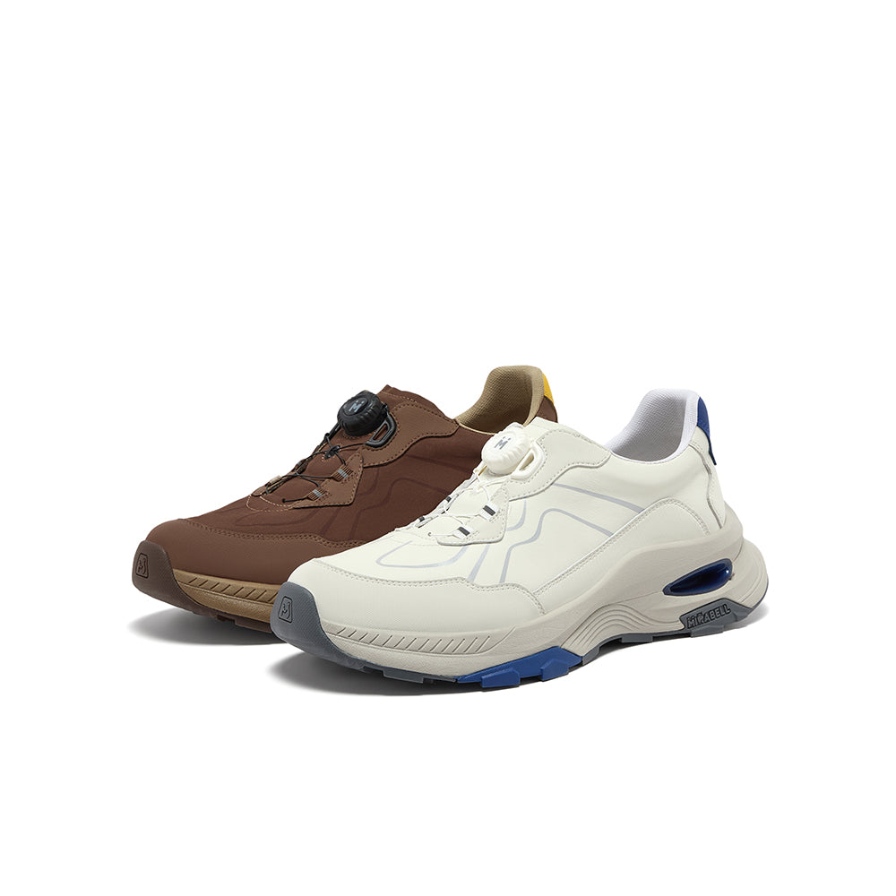 MIRABELL Cowhide/Synthetic Leather Comfortable Sports Shoes (Men)