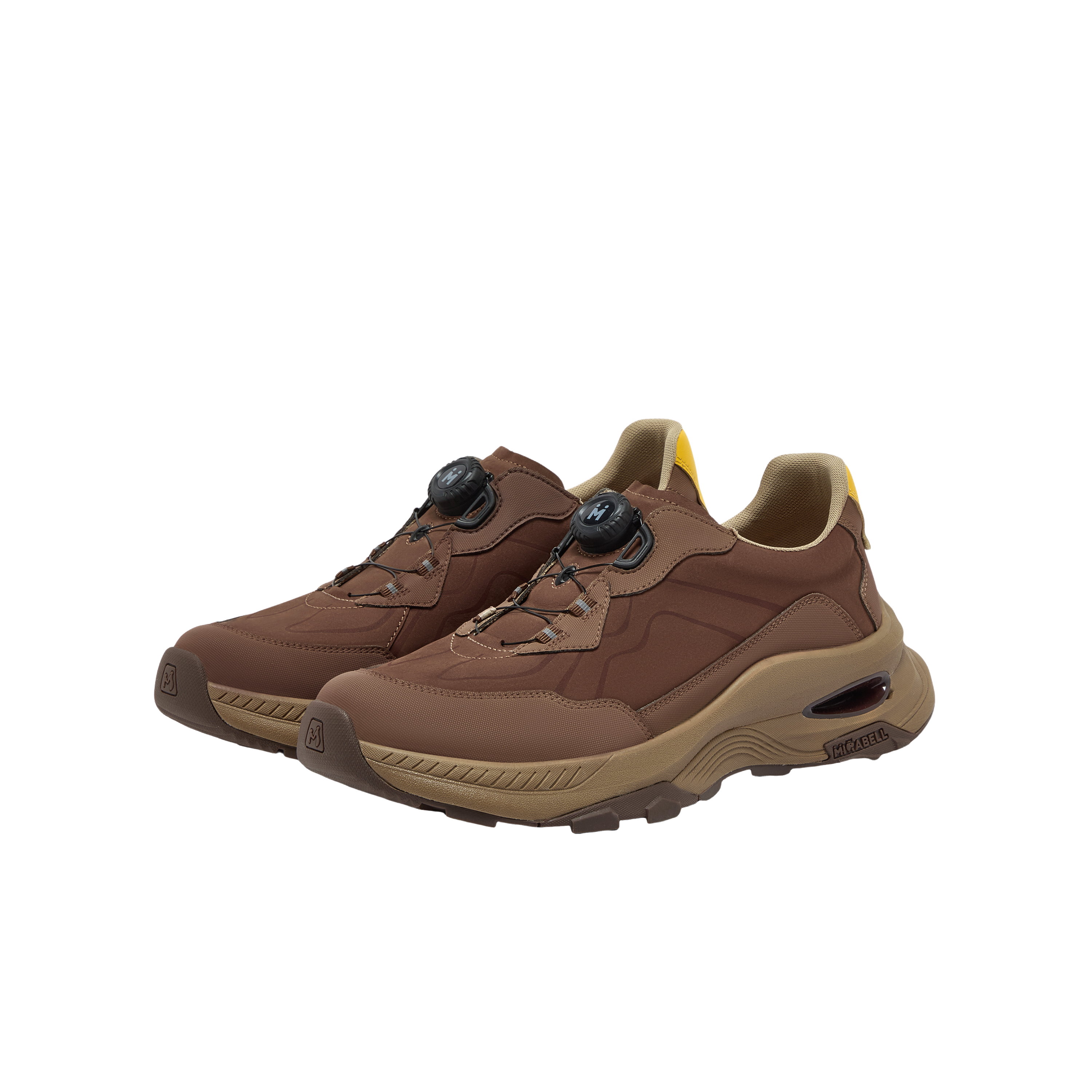 MIRABELL Cowhide/Synthetic Leather Comfortable Sports Shoes (Men)