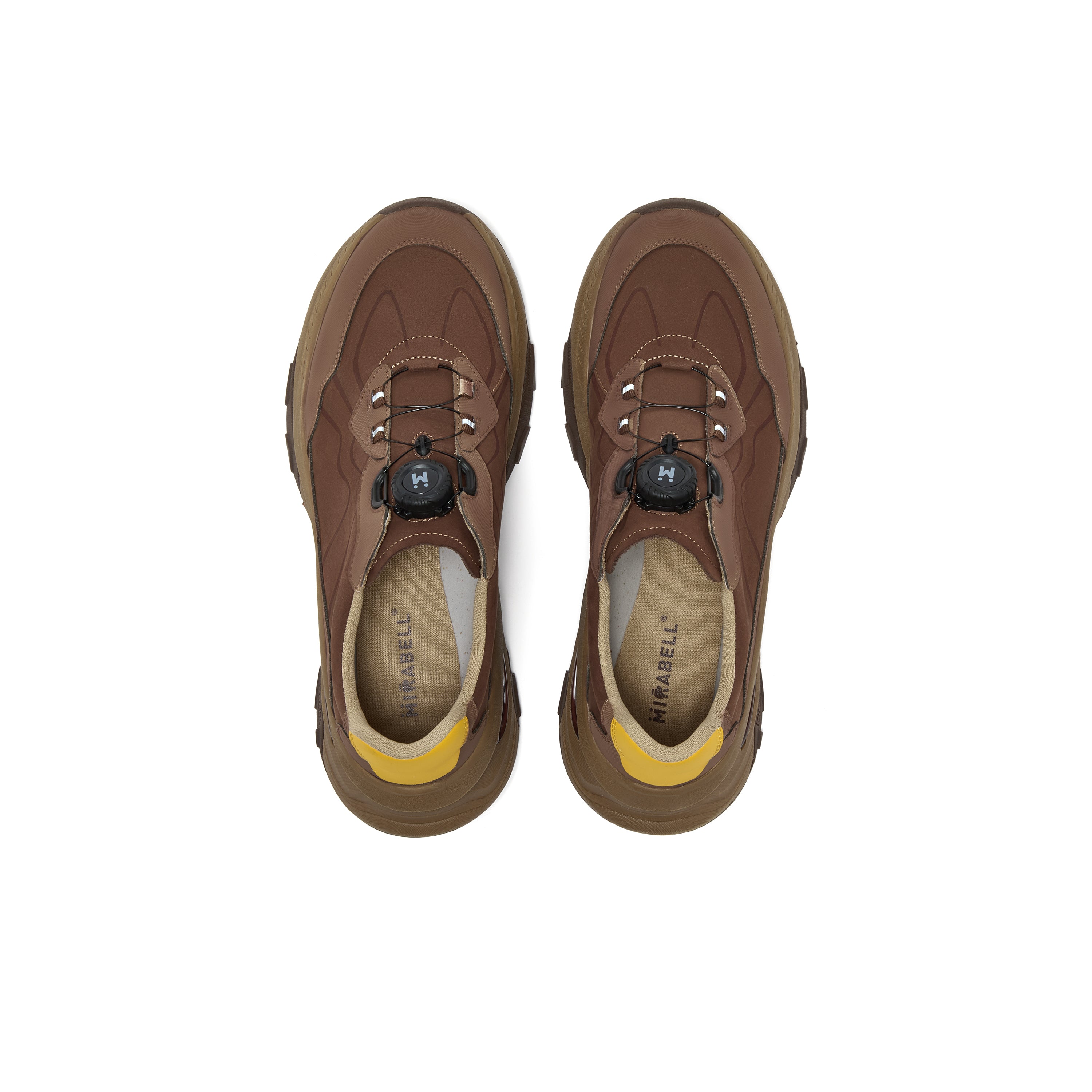 MIRABELL Cowhide/Synthetic Leather Comfortable Sports Shoes (Men)