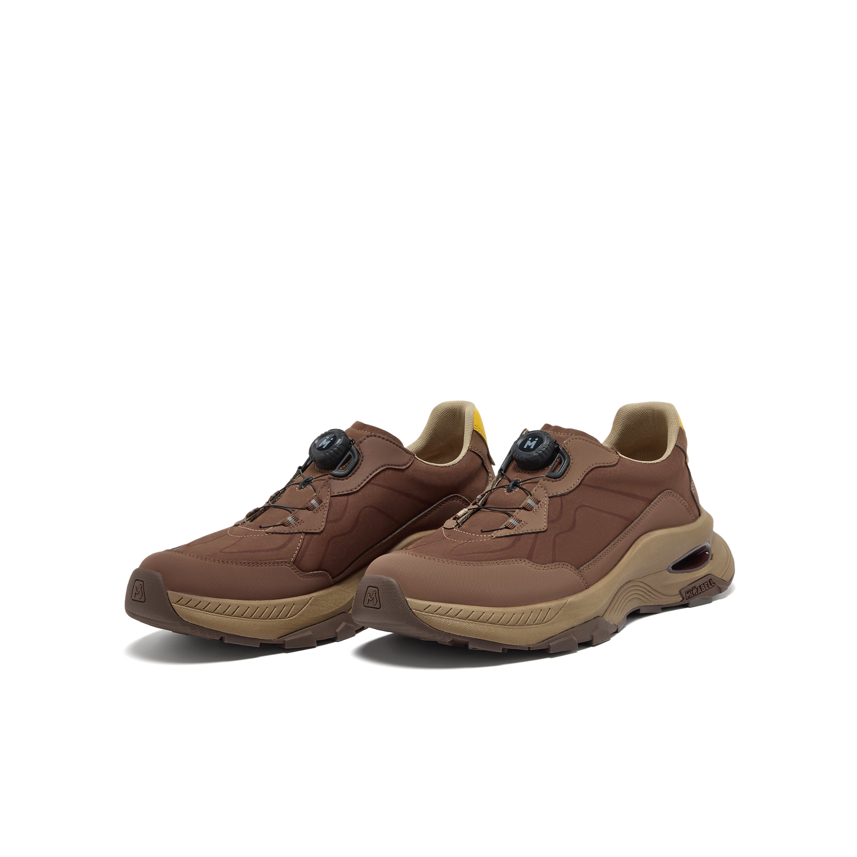 MIRABELL Cowhide/Synthetic Leather Comfortable Sports Shoes (Men)