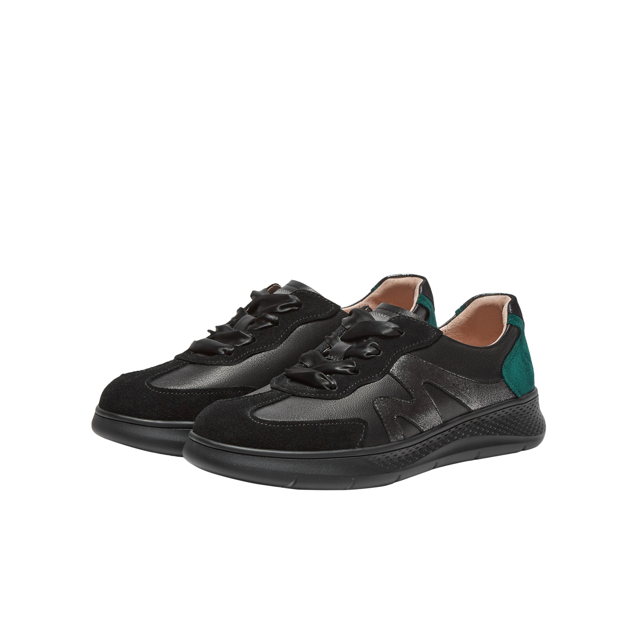 MIRABELL Cowhide leather/cow split leather/sheepskin leather women's casual shoes (Women)
