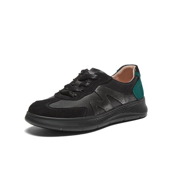 MIRABELL Cowhide leather/cow split leather/sheepskin leather women's casual shoes (Women)
