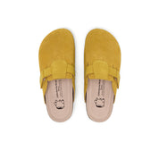 [MIRABELL x Winnie The Pooh] Cow Split Leather Mules (Women)