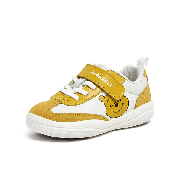 [MIRABELL x Winnie The Pooh] Cowhide leather/synthetic leather children's travel shoes (Kid)